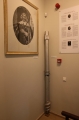 Polski słup graniczny z linii demarkacyjnej w muzeum